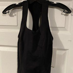 lululemon athletic Women's Black Cardio Kick Tank Top Size 6 W1B95S